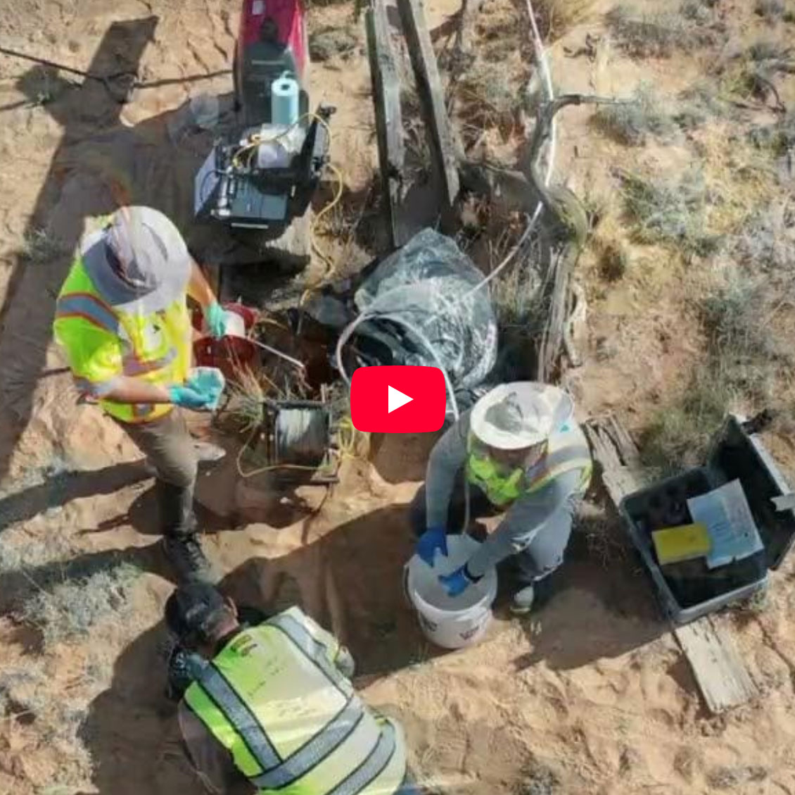 Uranium mine cleanup program kickoff video